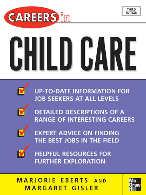 Title details for Careers in Child Care by Marjorie Eberts - Available